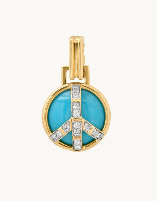 helena rose mini peace pendant