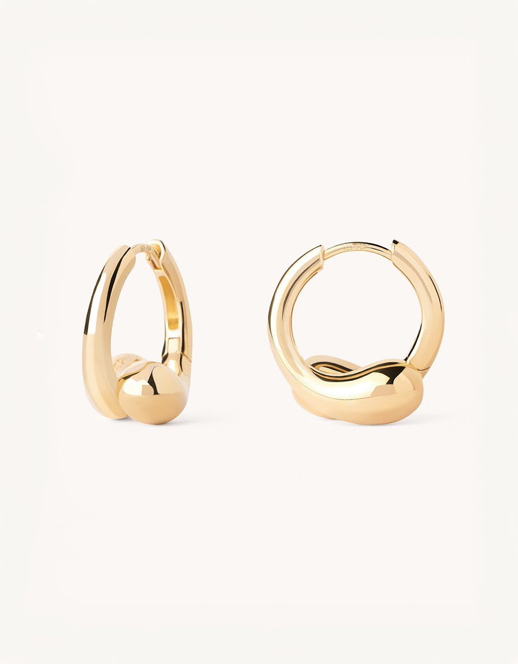 PDPAOLA loop hoop earrings