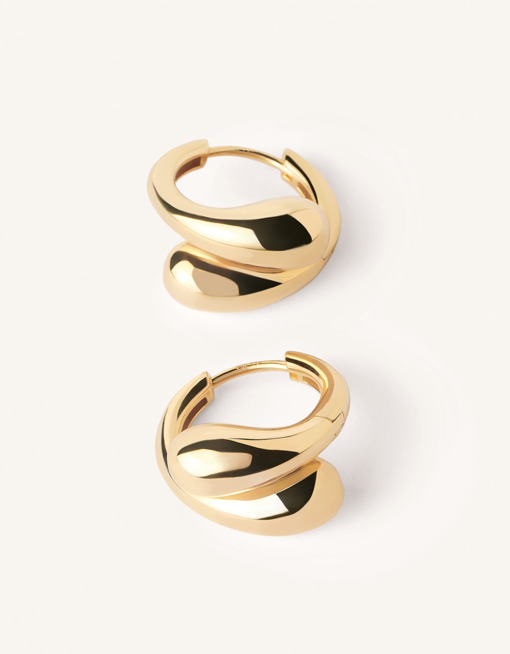 PDPAOLA loop hoop earrings
