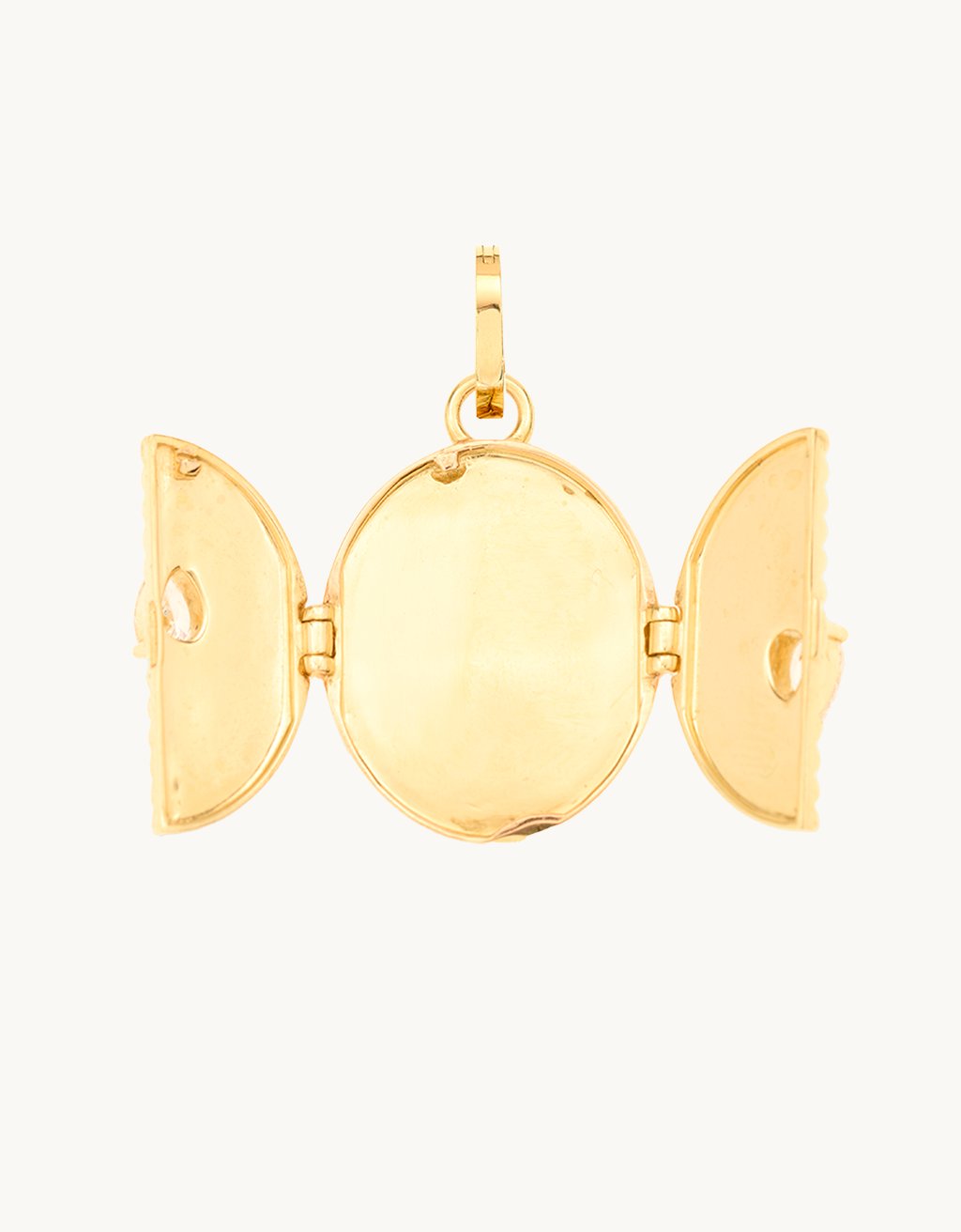 adina reyter Groovy Oval Locket Hinged Charm