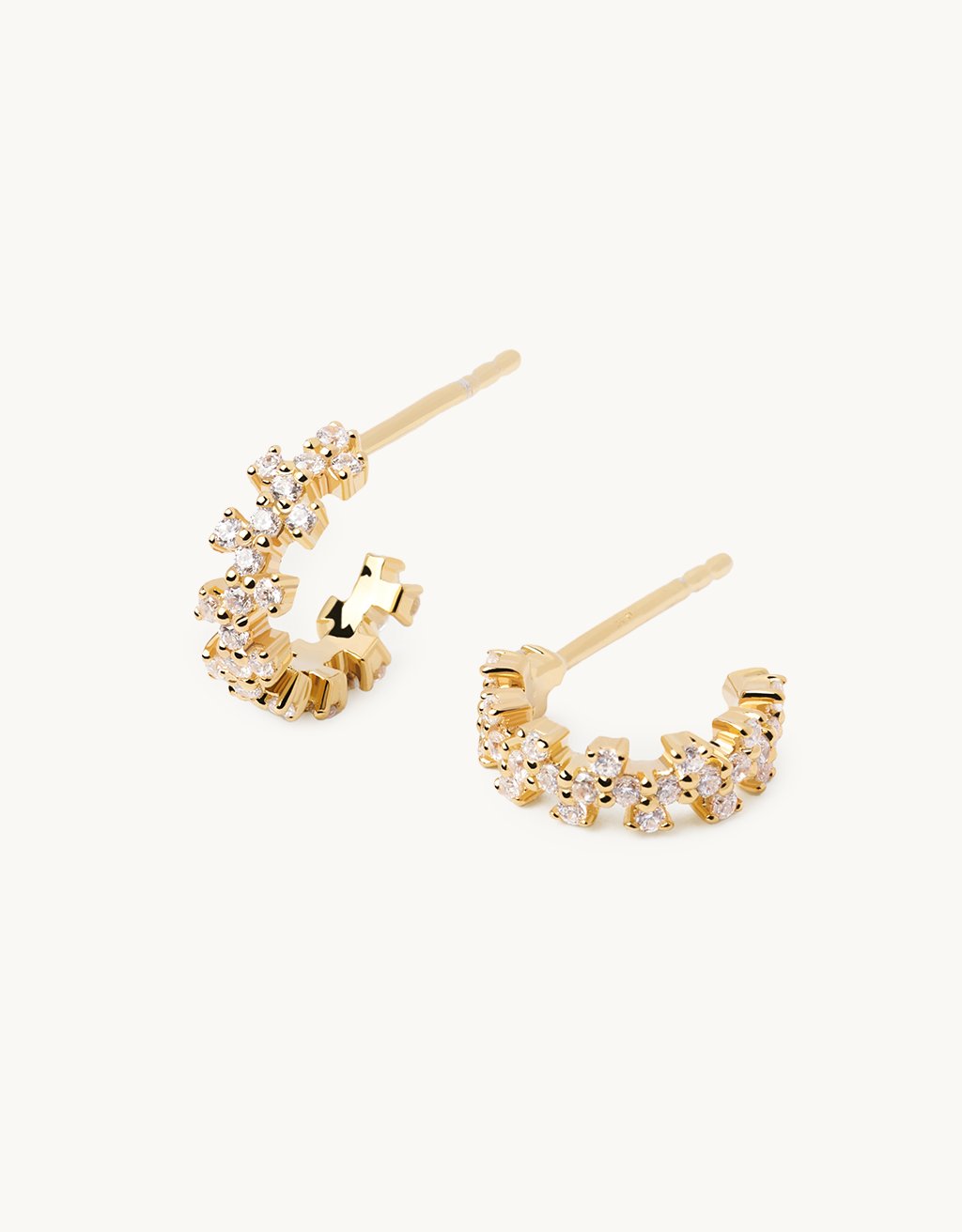 PDPAOLA Little Crown Earrings