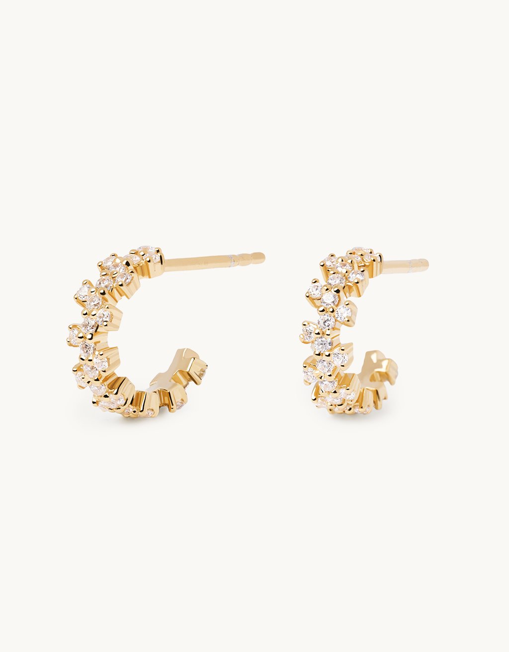 PDPAOLA Little Crown Earrings