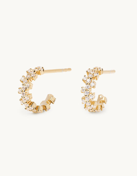PDPAOLA Little Crown Earrings