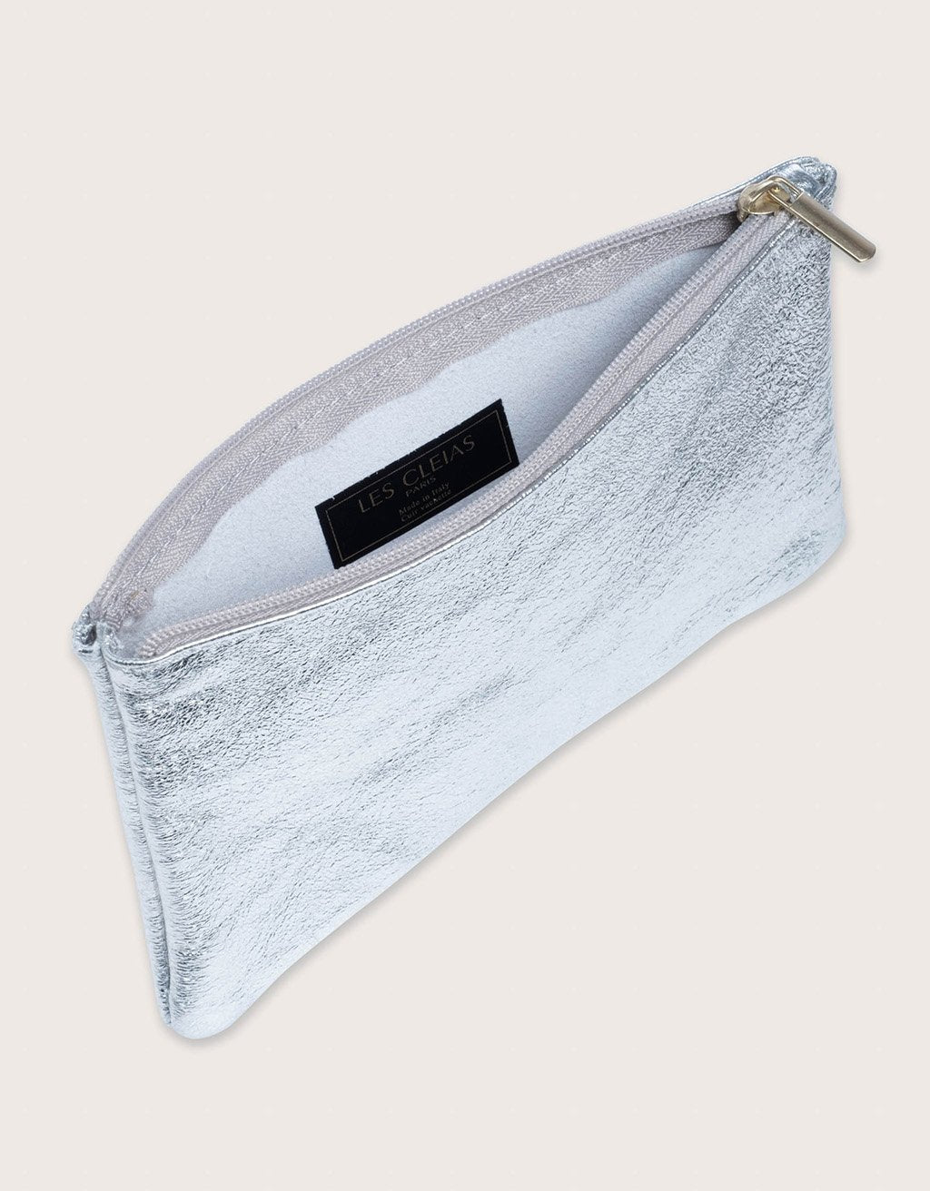 les cleias large pochette zip pouch
