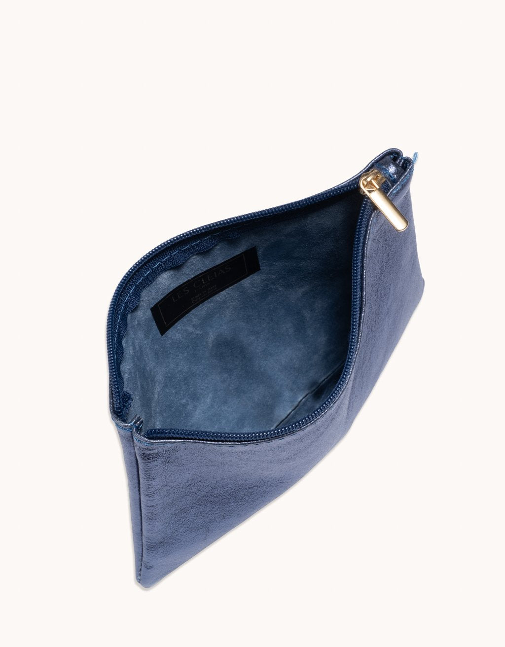 les cleias large pochette zip pouch