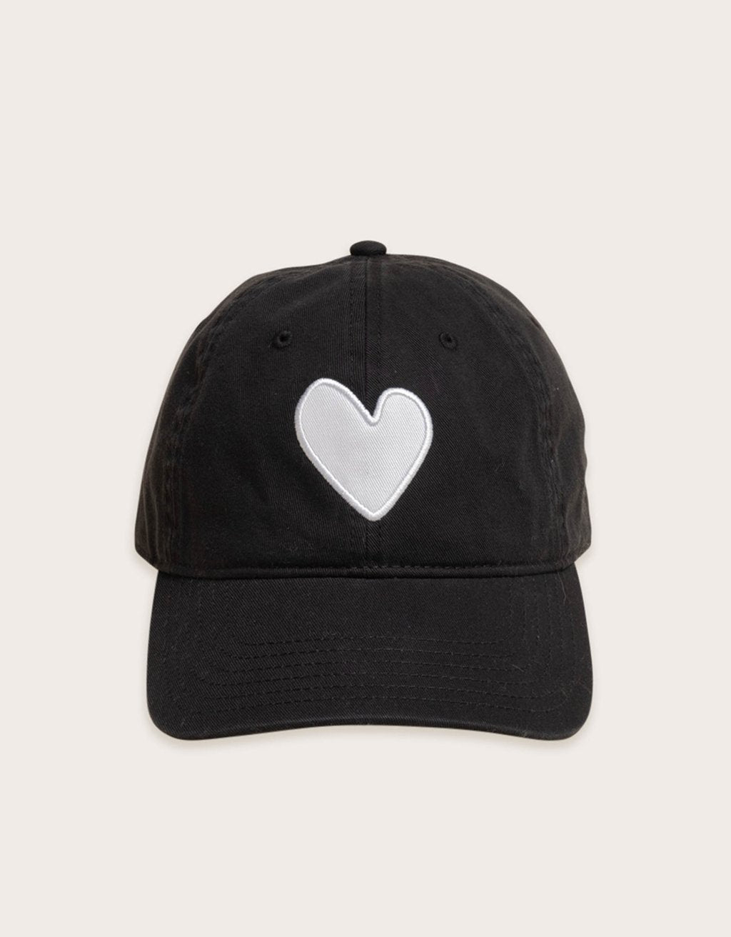 kerri rosenthal heart patch baseball hat