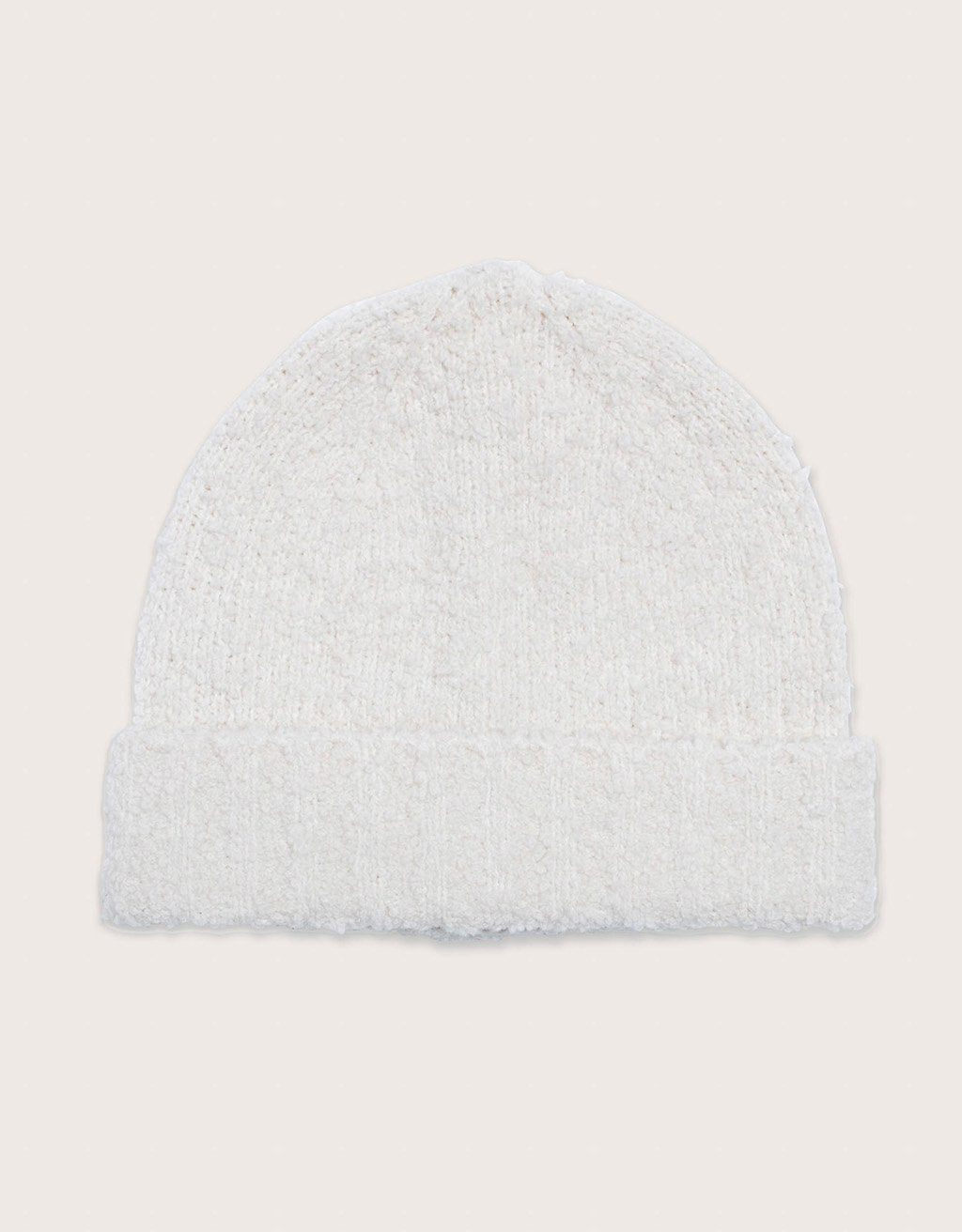 boucle cashmere beanie