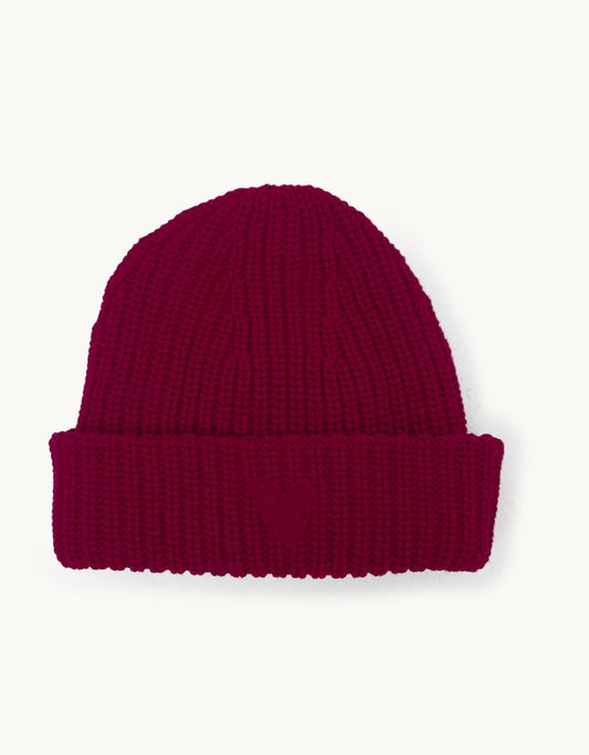 kerri rosenthal heart patch beanie