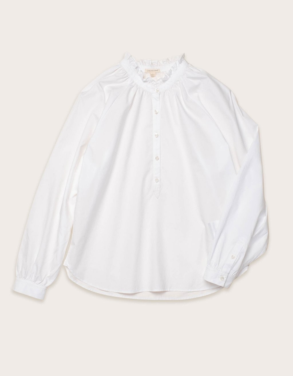 cotton ruffle blouse