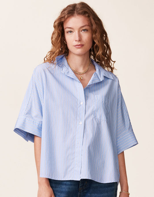 citizens of humanity claire origami shirt
