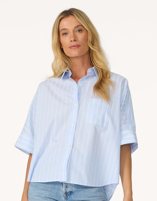 citizens of humanity claire origami shirt