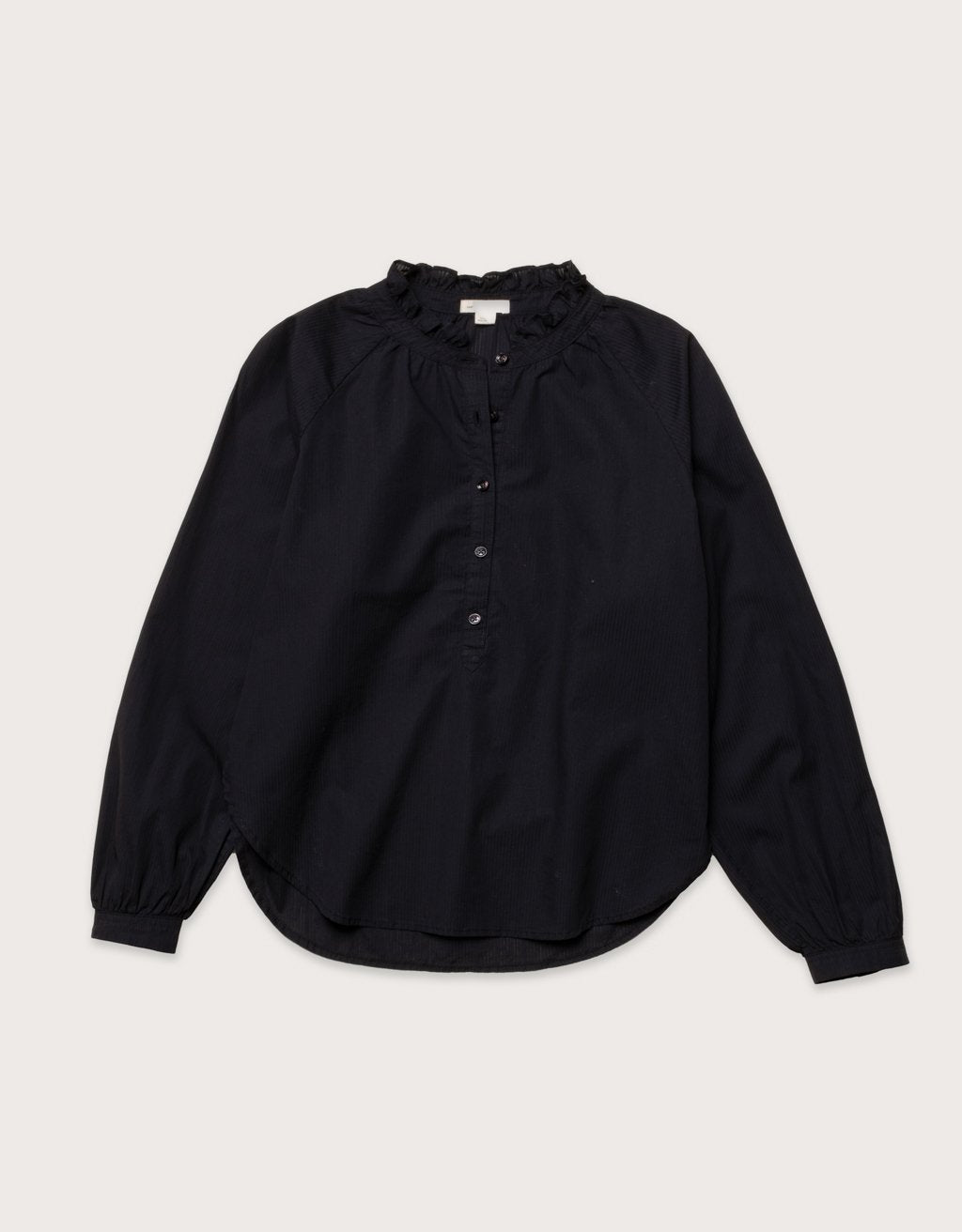 cotton ruffle blouse