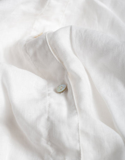 linen button down
