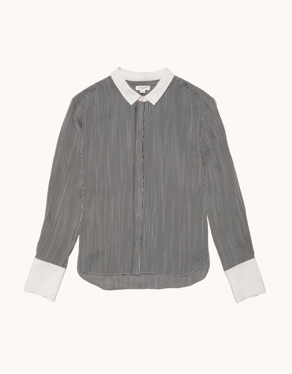 Silk Viscose Button Down Shirt