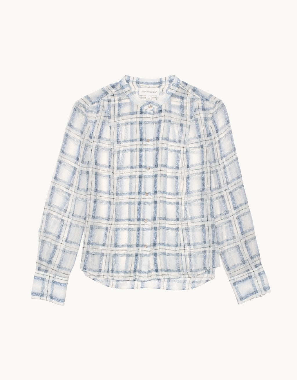 Silk Pintuck Button Down Shirt