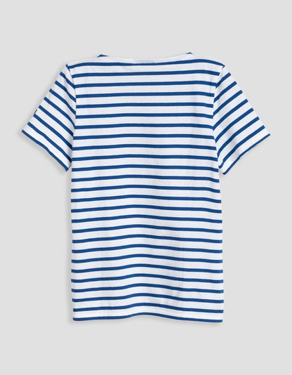 saint james etrille 2 stripe tee