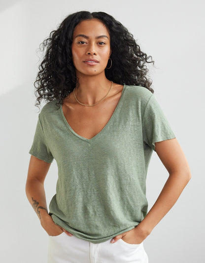 linen tee