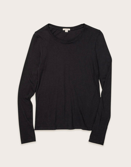long sleeve crewneck tee