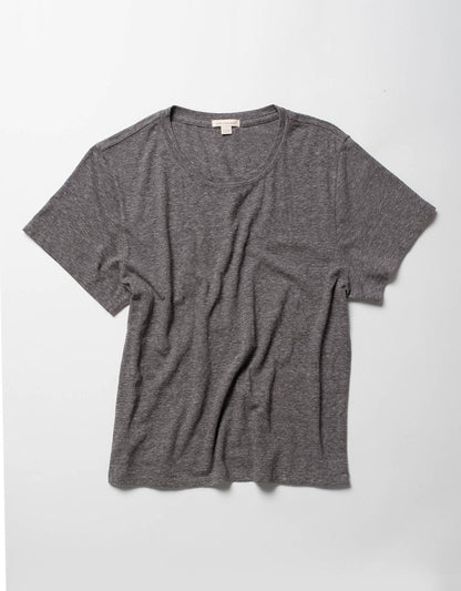 heather crewneck tee