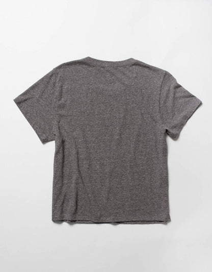 heather crewneck tee