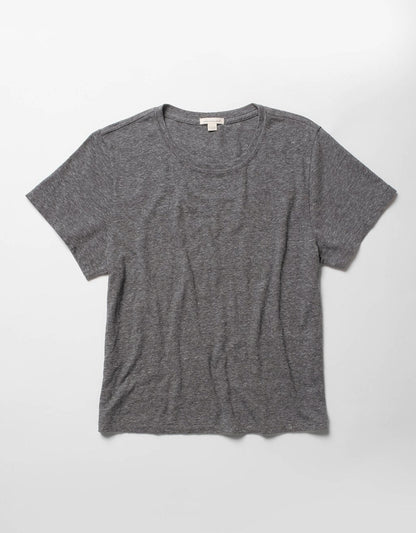 heather crewneck tee