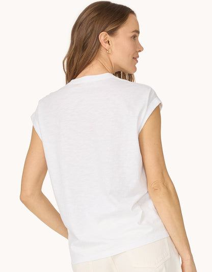 dcotton slub muscle tee