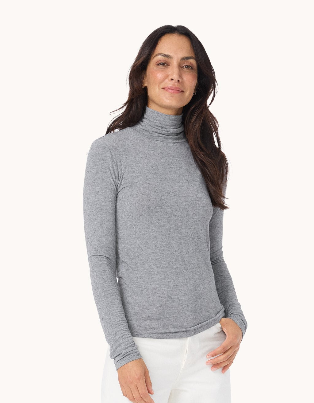 Lightweight Knit Turtleneck