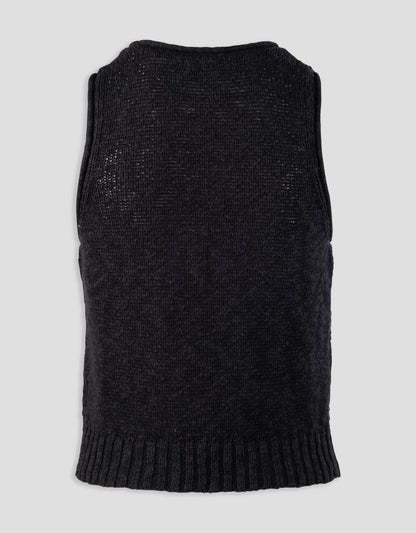 cotton linen beach tank