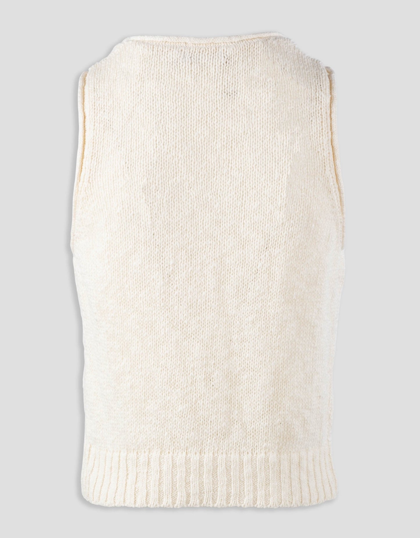 cotton linen beach tank
