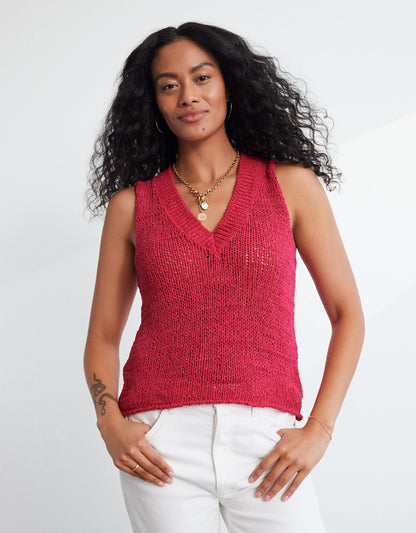 v neck sweater vest