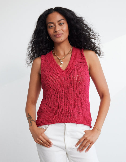 v neck sweater vest