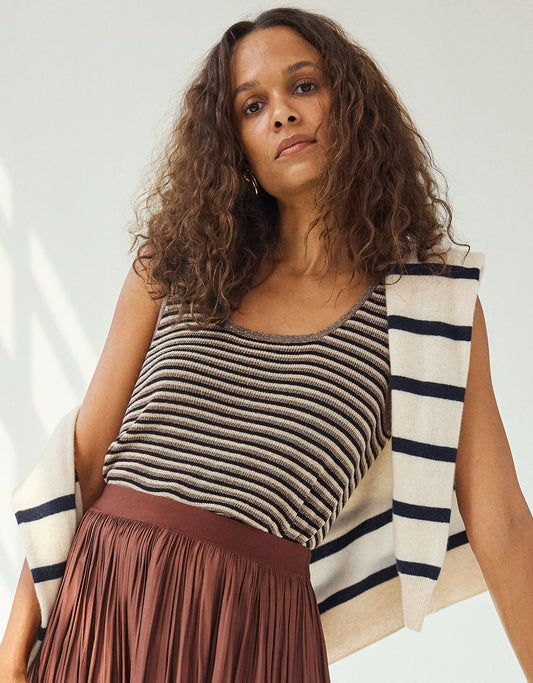 Shimmer Knit Tank