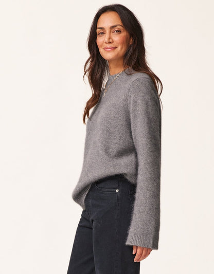 cozy crewneck sweater