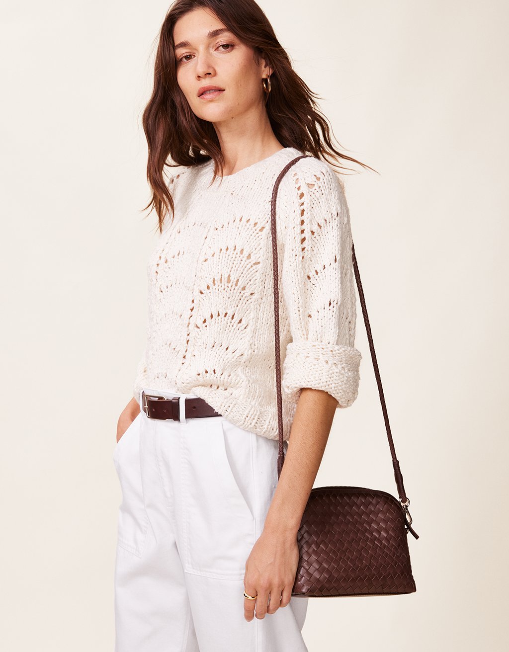 cotton dolman sweater