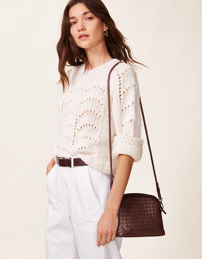 cotton dolman sweater