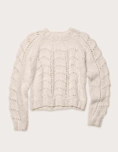 cotton dolman sweater