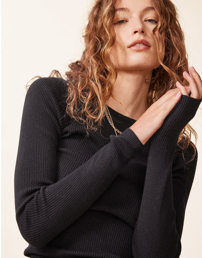 Fine Gauge Crewneck Sweater