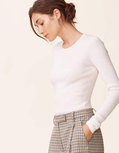 Fine Gauge Crewneck Sweater