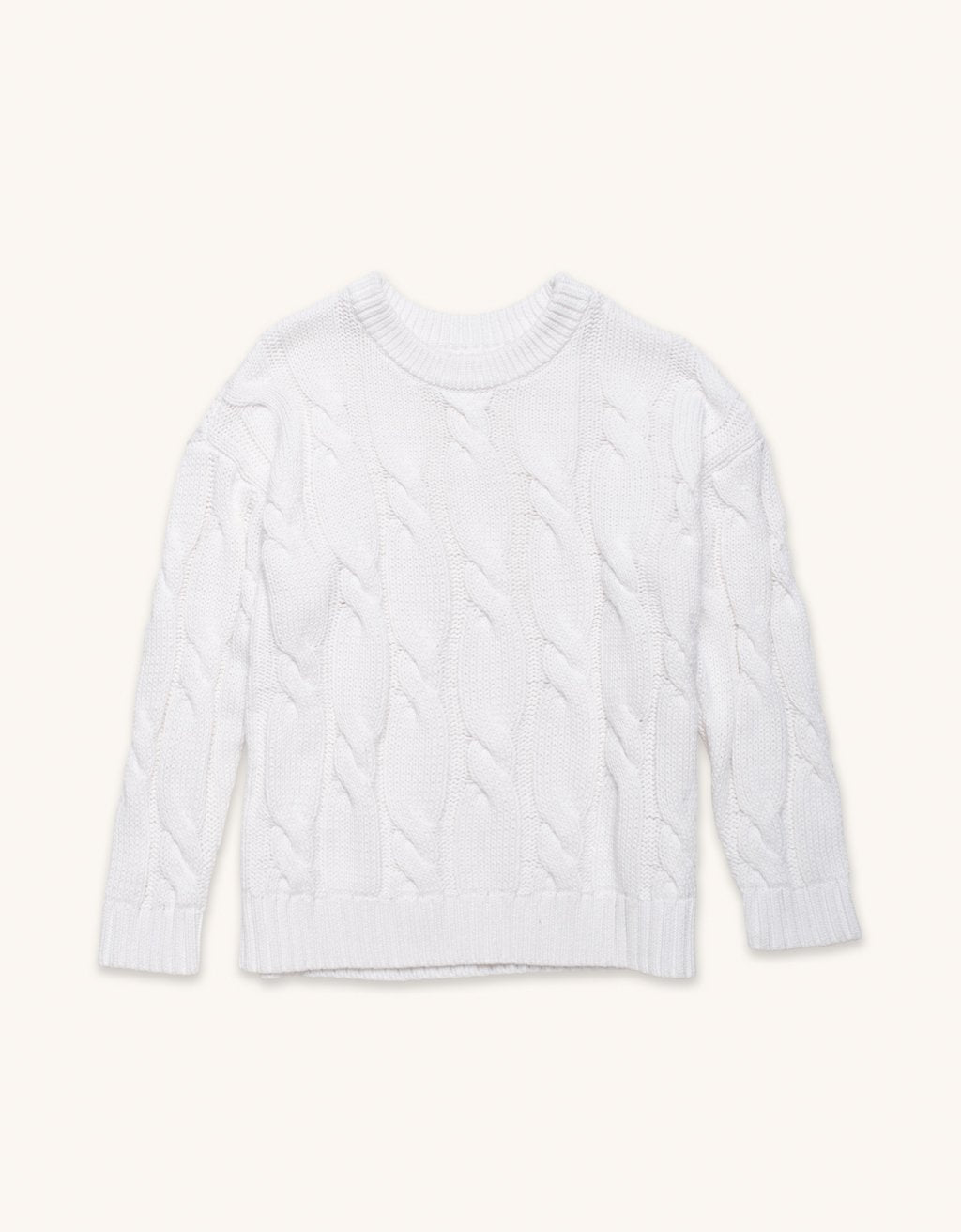 hamptons cable crewneck