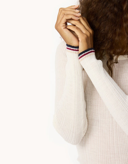Merino Wool Crewneck Top