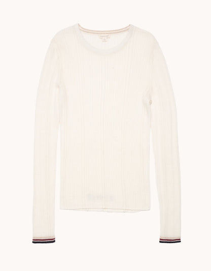 Merino Wool Crewneck Top