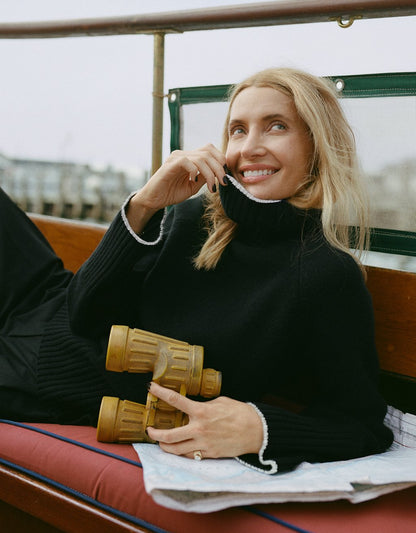 cashmere turtleneck sweater