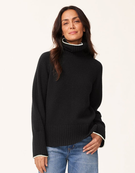 cashmere turtleneck sweater