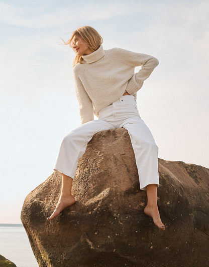 cashmere turtleneck sweater