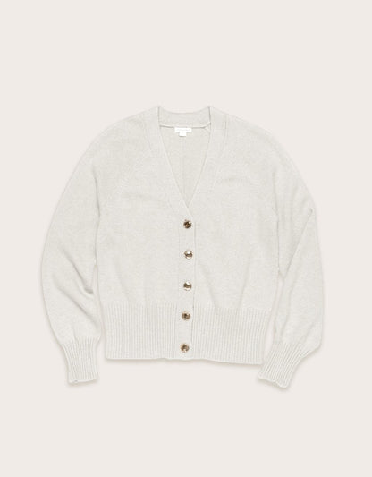 cashmere jersey cardigan