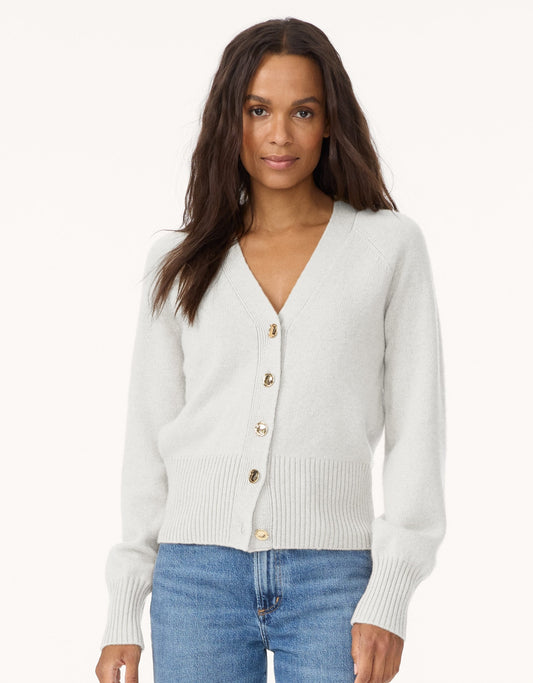 cashmere jersey cardigan