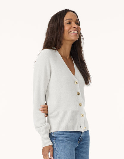 cashmere jersey cardigan