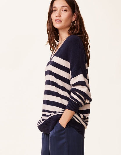 cashmere v neck pullover sweater