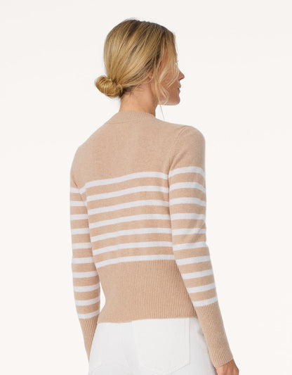 cashmere fitted cardigan