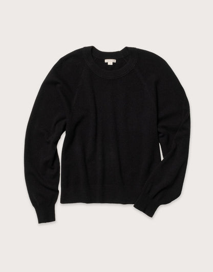 Everyday-Weight Cashmere Raglan Sweater